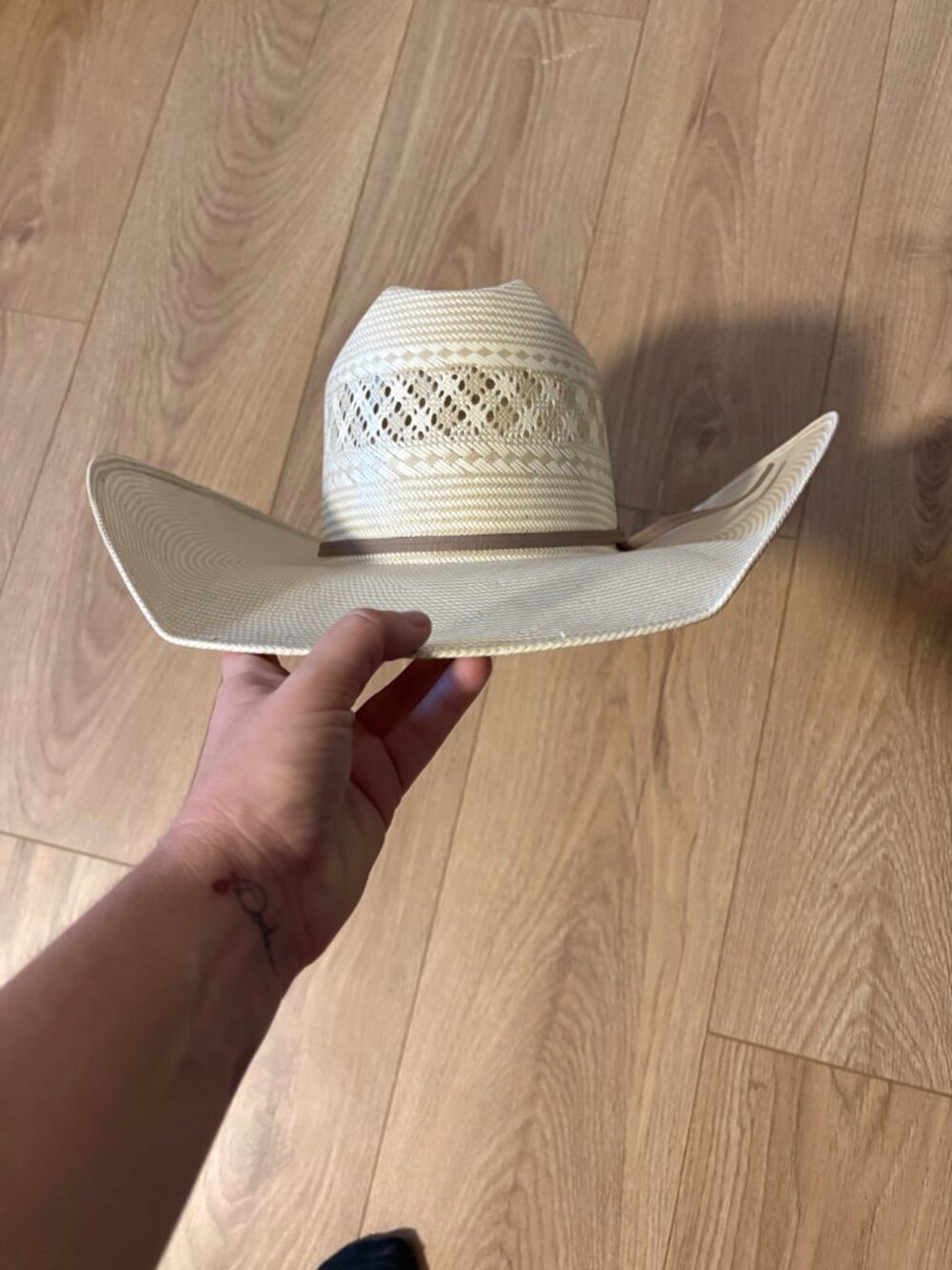 American Hat Company Straw Cowboy/ Cowgirl Hat NWT Size 7